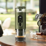 Comfook 20Bar Portable Coffee Maker Espresso Machine Compatible with NS Capsule & Coffee Powder 60ml Water Tank for Outdoor Travel Car Office