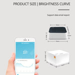 Tuya Zigbe Solar Light Sensor Waterproof IP65 Outdoor Brightness Detection Real Time Luminance Sensor Easy to Install