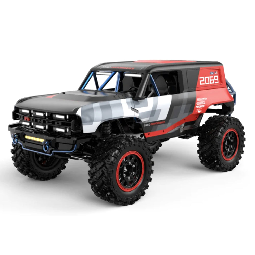 LinkMejor H12P 1/12 2.4G 4WD 4CH Sensorless Brushless Motor RC Car Short Course Vehicle Model RTR Bronco Baja 1000 Genuine Authorization