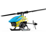 LinkMejor E120S 2.4G 6CH 3D6G System Brushless Direct Drive Flybarless RC Helicopter Compatible with FUTABA S-FHSS