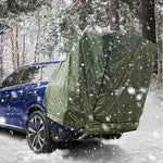 Xmund Camping Car Rear Tent Outdoor Car Trunk Tent Canopy Car Trunk Extension Tent Sunshine-Proof Camping Equipment Travel Supples