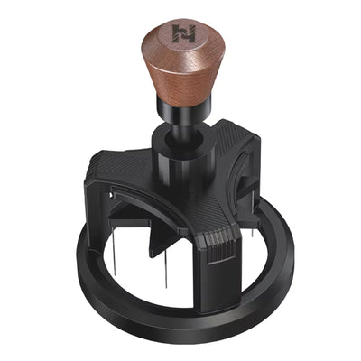 HiBREW Rotary 58mm Espresso Stirrer Portafilter Distribution Tool Needle Distributor Magnetic for Coffee Machine H10A H13 G5 BlitzHome CM7080