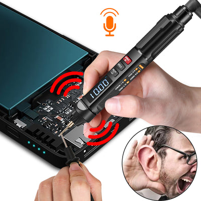 LinkMejor MT007/MT007 Pro/MT007 Pro-EN True RMS Digital Multimeter + Voltage  Test Pen +Phase Sequences Meter  3 In 1 Color Screen Voice Broadcast