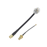 LinkMejor 5.8GHz Gold-Plated Circularly Polarized Omnidirectional FPV Antenna 2.0 to 3.0dBi SMA Female for 5 Inch FPV Drone VTX Transmitter