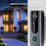 M20 1080P Tuya WiFi Video Doorbell 155° Wide Viewing Intelligent Night Vision 2-way Audio IP65 Waterproof APP Remote Monitoring HD Visual Door Bell Supports PIR 4000mAh Battery
