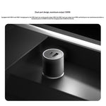 Xiaomi 100W 2-Port USB PD Car Charger Adapter USB-A+USB-C Support PD3.0 QC3.0 UFCS1.0 Fast Charging for iPhone 17 17Pro 16 Pro Max 15 14 13 for Huawei Mate XTs for OPPO for VIVo