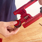 LinkMejor 160mm Extended Stock Guide with One-Way Wheel and Safety Auxiliary Tool Versatile for Table Saw Band Saw Circular Saw Woodworking Equipment Tool