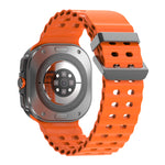 LinkMejor DT Watch Ultra 1.5inch HD Screen Built-in 4GB Memory 1000+ Songs ChatGPT/Recorder/NFC/Compass bluetooth Call Heart Rate Blood Oxygen Monitor Sleep Monitoring Multi-sport Modes Music Playback IP68 Waterproof Smart Watch