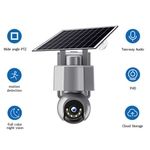 V380 6MP WIFI/4G AOV Solar Powered Security Camera Wireless Outdoor WiFi PTZ  Home HD Night Vision Motion Alarm Two Way Audio IP66 Waterproof Smart Home Surveillance Cameras
