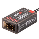Radiomaster ER6 2.4GHz 6CH ExpressLRS ELRS RX 100mW PWM Receiver Support Voltage Telemetry for FPV RC Drone Airplane Glider