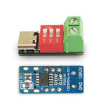 LinkMejor PD Trigger Board Module PDSink PD Decoy QC PD Fast Charging Test Board Adjustable Voltage 5~20V Dial Code Adjustment