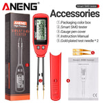 LinkMejor GN701 High Precision Smart SMD Tester Handheld Component Analysis Resistor Capacitor Diode Testing Secure CAT II Standard