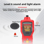 LinkMejor UT336A HVAC Leak Detector Sensitive Tool 6 Levels LED Indicator Long Battery Life Advanced Technology