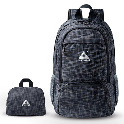 LinkMejor Lightweight Nylon Foldable Backpack Waterproof Outdoor Sport Camping Hiking Travel Folding Bags
