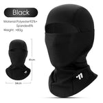 WEST BIKING Winter Fleece-Lined Warm Headwear Windproof Cold-Resistant Headgear Breathable Face Mask Neck Head Cover Cycling for Helmet