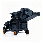 LinkMejor YG180 1/50 RC Car Vibrating Sand Screening Machine Truck Simulation Engineering Electric Remote Control Construction LED Light Sound Fully Function Vehicles Models Kids Children Toys