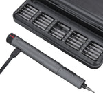 LinkMejor AtuMan DUKA E2 210RPM Precision Electric Screwdriver Set with Dual-Speed Adjustment 25 Screwdriver Heads Ideal for Home DIY Project Quick Charging