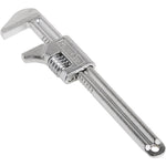 9"/11"/15" Adjustable Automotive Wrench Smooth Jaws Wide Jaw Capacity Alloy Steel Chrome-Plated Finish Slim Profile for Tight Spaces Rust and Corrosion Resistance