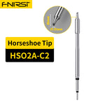 LinkMejor HS-02A Series Soldering Iron Tip Replacement Kit Stainless Steel Solder Heads For HS-02 Electric Soldering Iron