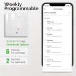 MOES Tuya WiFi/ZigBe Smart Thermostat Battery-Powered Thermoregulator Gas Boiler Temperature Controller by Alexa Google Home