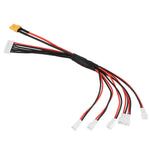LinkMejor XT30 To PH2.0 1S Lipo Battery Charging Cable Wire For Happymodel Mobula6 Mobula7 EMAX Tinyhawk II D6