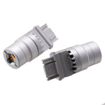 LinkMejor Pair 12V 2W Car LED Bulbs 3157 Type Tail Light Bulbs 700LM Bright Turn Signal Bulbs 3020SMD