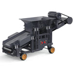 LinkMejor YG180 1/50 RC Car Vibrating Sand Screening Machine Truck Simulation Engineering Electric Remote Control Construction LED Light Sound Fully Function Vehicles Models Kids Children Toys