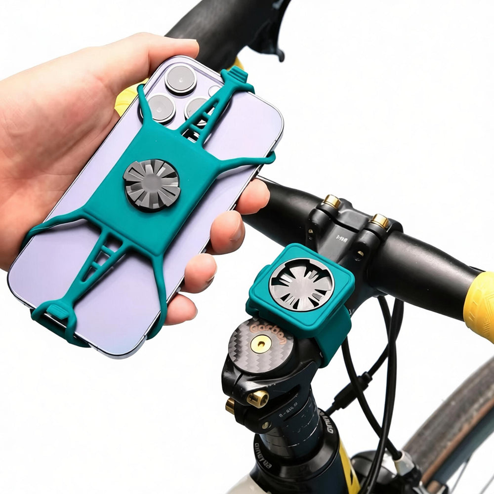 LinkMejor H7 Bicycle Phone Mount Silicone Strap Holder Quick Release Design Cycling Holder for Xiaomi,Galaxy, Google Pixel Samrtphone