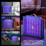 LinkMejor Large Cordless Rechargeable Electric Mosquito Bug Zapper Mosquito Killing Lamp Fly Trap with 1200mAh Rechargeable Battery For Indoors Outdoors Business
