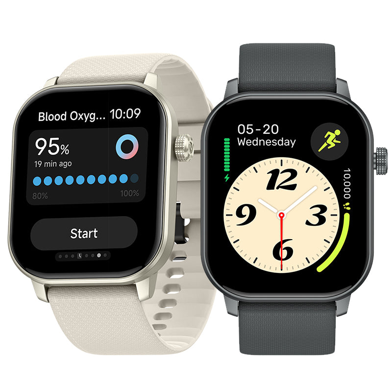 [2025World Premiere]LinkMejor GTS 3 GPS 2.01inch HD Screen 3ATM Waterproof bluetooth Call Heart Rate Blood Oxygen Monitor Sleep Monitoring Stress Tracking Breathing Exercise HRV Function Women's Headlth Multi-sport Modes Smart Watch