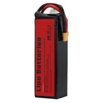 LinkMejor 22.2V 5500mAh 100C 6S 122.1Wh LiPo Battery XT60 Plug for RC Drone