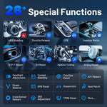 LinkMejor Anyscan A30M OBD2 Scanner Diagnostic Tools bluetooth Enhanced With Andriods/IOS 26+ Reset Service Car Code Reader CANFD Protocol Lifetime Free Update