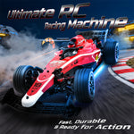 LinkMejor 9009E RTR 1/14 2.4G 4WD F1 Drift RC Car High Speed Formula On-Road Racing LED Light Full Proportional Control Metal Drive Shaft Vehicles Models Toys