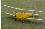 LinkMejor DH.82 Tiger Moth 1/6 Balsawood 1500mm Wingspan RC Airplane KIT