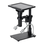 LinkMejor 26MP HDMI-compatible Digital Microscope 2100X Digital Magnification Adjustable 7 inch Screen 60fps Hight Frames Rate Microscope Camera with HDR Mode Can Eliminate Metal Reflection For Soldering HY-2070