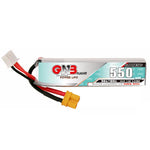 LinkMejor GNB 7.4V 550mAh 90C 2S XT30 Plug Lipo Battery for Happymodel Crux3 TinyGo Beta75 Pro Whoop RC FPV Racing Drone