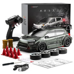 LinkMejor SG718 RTR 1/24 2.4G 4WD Drift RC Car Mini LED Light Remote Control High Speed On-Road Racing Vehicle Model Boys Gifts Toys