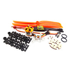 LinkMejor A2212 2212 1000KV KV1000 Brushless Motor+30A ESC+1060 Prop Blade Propeller RC Power System Combo for RC Drone Airplane Support 2s-4s