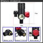 LinkMejor 1L Mini Scuba Diving Tank Set Provide 10-15 Minutes Of Breathing Time Aluminum Oxygen Tanks Diving Equipment Snorkeling with Adapter Diving Goggles Strap Bag Pump Handbag
