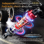 LinkMejor SG110PRO RTR 1/10 2.4G 4WD 40km/h RC Car High Speed Off-Road Truck LED Light Metal Dogbone Oil Shocks Vehicles Models Toys