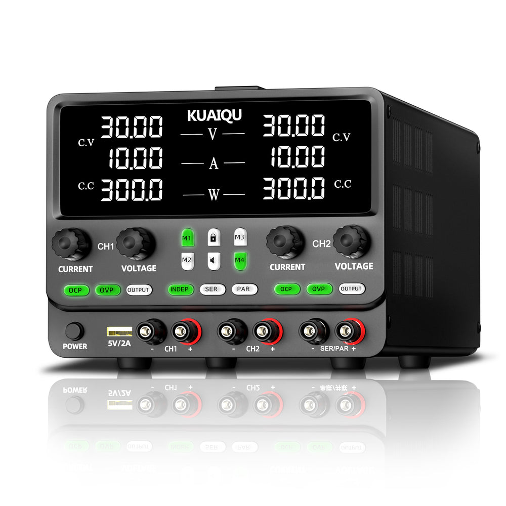 SPPS-2KD Series Dual Output Power Supply Adjustable Voltage 0-60V Current 0-20A High Precision OCP OVP Protection Lab Bench Power Supply