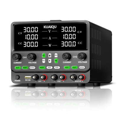 SPPS-2KD Series Dual Output Power Supply Adjustable Voltage 0-60V Current 0-20A High Precision OCP OVP Protection Lab Bench Power Supply