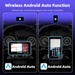 5inch Rotating Screen Motorcycle Wireless Carplay Android Auto Navigation GPS Monitor WIFI 5.0 BT