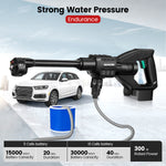 LinkMejor 6 In 1 Cordless Car High Pressure Car Washer Washing Cleaner Machine Water Spayer