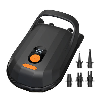 LinkMejor 20PSI High Pressure SUP Air Pump for Inflatable Stand Up Paddle Boards Boats Kayak 12V DC Car Connector Automatic Stop