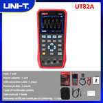LinkMejor UT82A UT82B UT82C UT82D Digital Oscilloscope Multimeter 50MHz 100MHz 250MSa/s 500MSa/s Signal Generator True RMS Type-C Charging