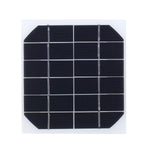 5Pcs 6V 350MA Monocrystalline 2W Mini Solar Panel Photovoltaic Panel
