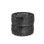 2PCS LinkMejor BX12 1/12 Brushless RC Car Parts Front Rear Tires Wheels Pre-glued Vehicles Models Spare Accessories 16109 16112