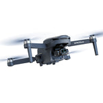 LinkMejor SPACE MINI 249g GPS 3KM 5G Repeater Digital FPV with 4.5inch LCD Screen Controller 2.7K 30fps Dual Camera 3-Axis Brushless Gimbal Foldable RC Drone Quadcopter RTF