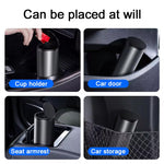 Baseus 500ML Car Trash Bin Can Mini Auto Dust Organizer Car Interior Rubbish Bag Garbage Container Storage Box Bucket Auto  Car Garbage Organizer